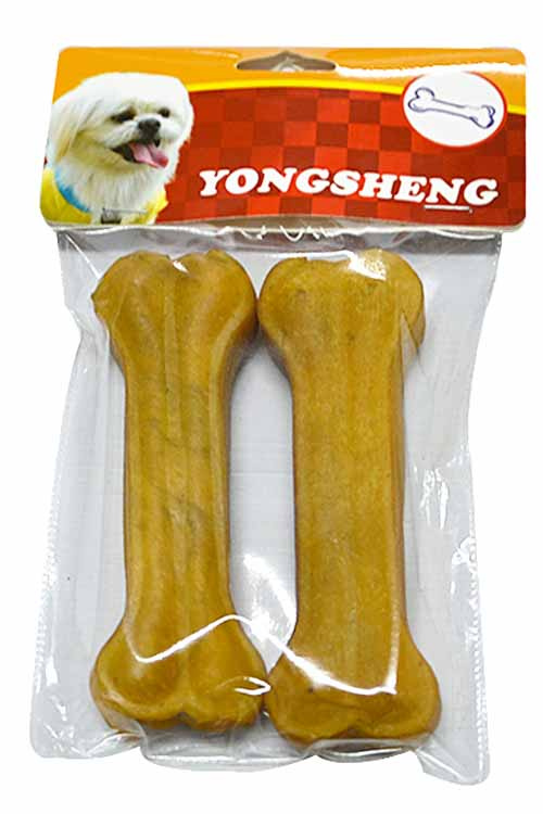 Porkhide Pressed Bone Dog Chews