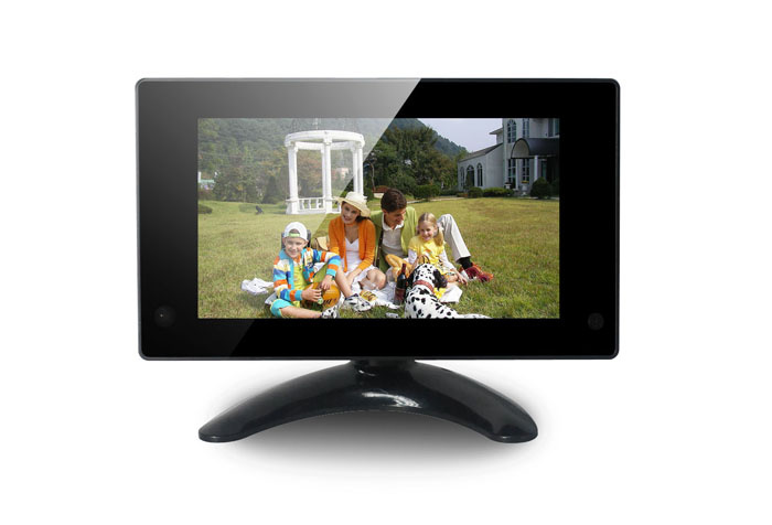 7inch Digital Photo Frame with Table Stander with High Resolution; High Resolution Video Loop Video