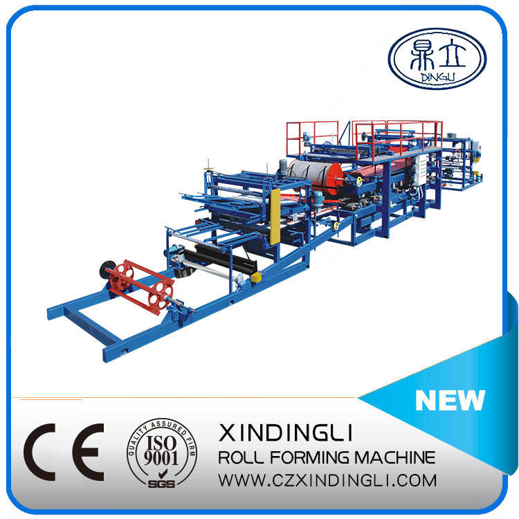 Automatic EPS/Rock Wool Composite Sheet Roll Forming Machinery