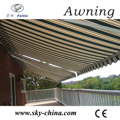 Waterproof Caravan Retractable Awning with Poly Fabric (B2100)