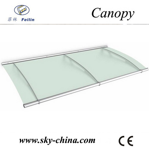 Good Quality Steel Frame Canopy with Polycarbonate Sheet Roof