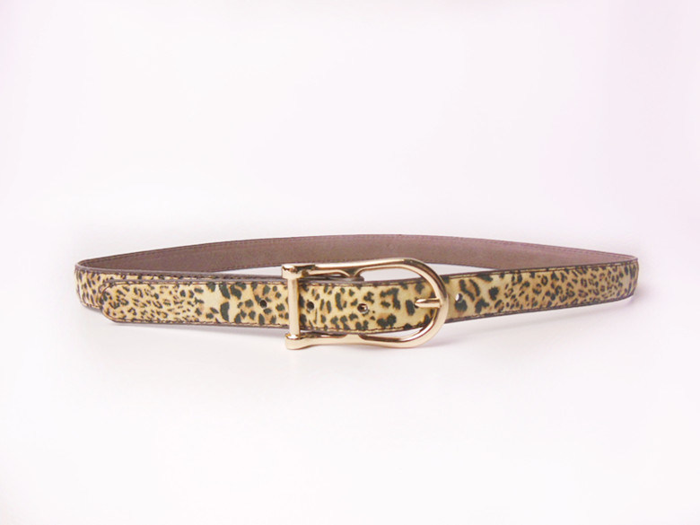 2014 Latest Fashion PU Cheetah Belt