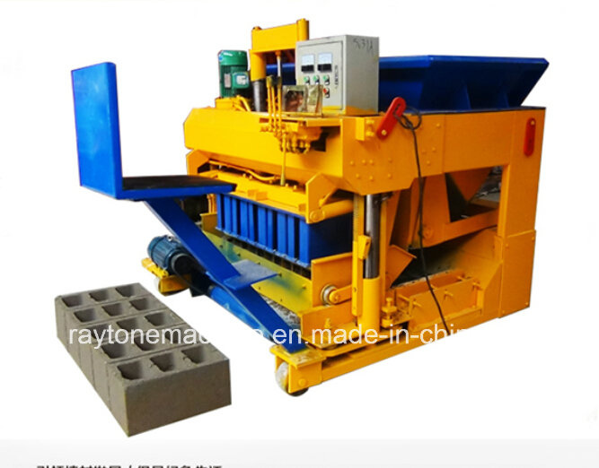 Mobile Hollow Block Making Machine Egg Layer Qtm10-25