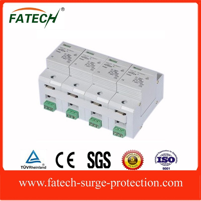 Made in China 3 Phase 3P+N 40kA SPD Equipment Surge Voltage Protector
