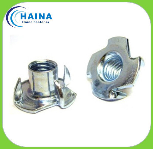 Four Jaw Nut/ Stainless Steel Tee Nut/ Carbon Steel
