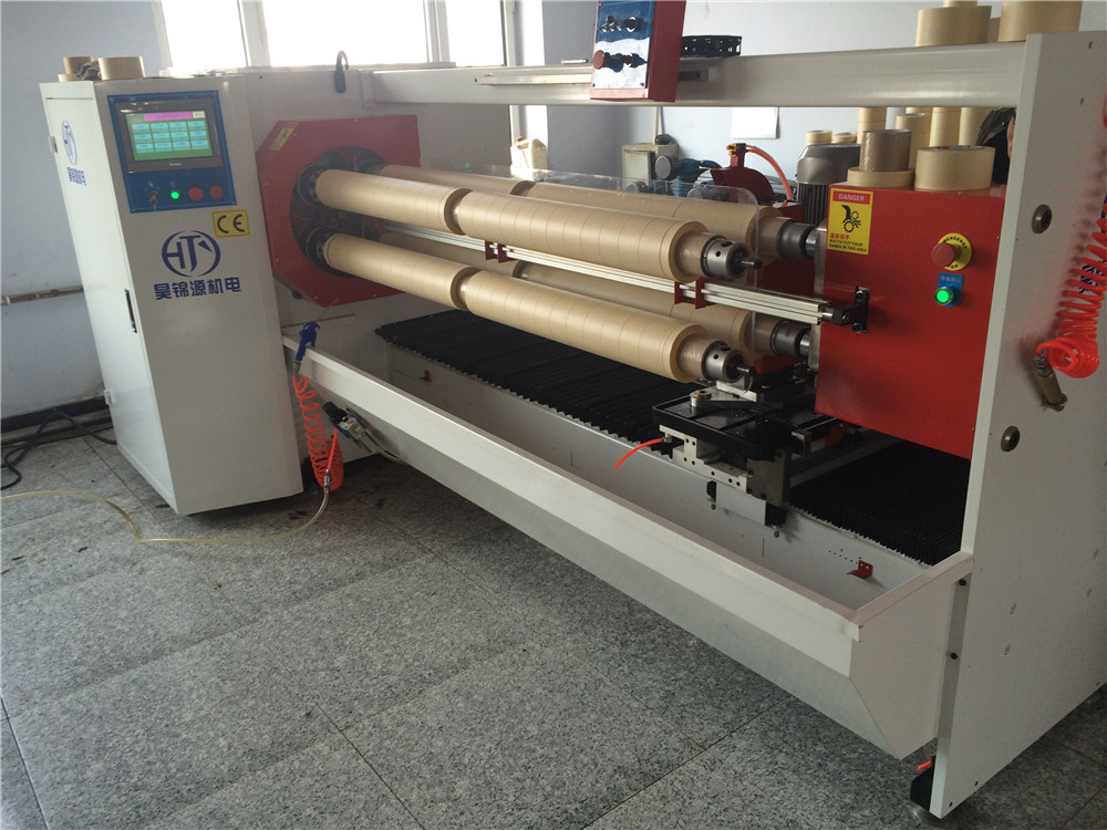 Fast Speed Cellophane Tape Cutting Machine