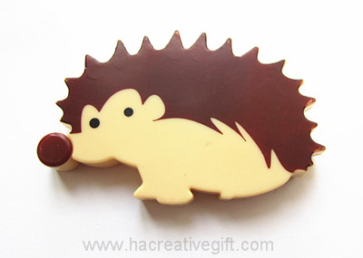 Animal Shape Tape Measure, 1m Hedgehog Measuring Tape