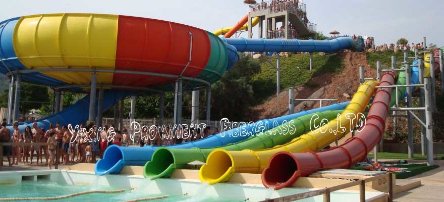 Adult Exciting Water Park Water Slides