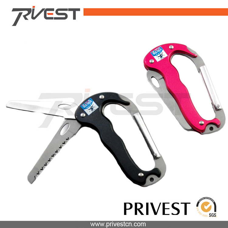 Custom Color Logo Metal Multi Carabiner Hooks