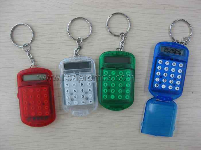 Trade Show Events Promotional Giveaways Mini Key Chain Calculator