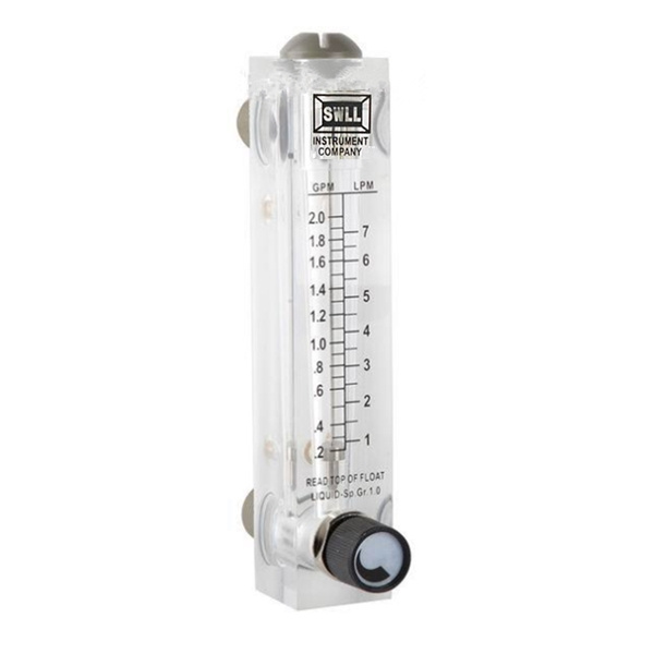 Water Flow Meter with Valve Panel Flow Meter