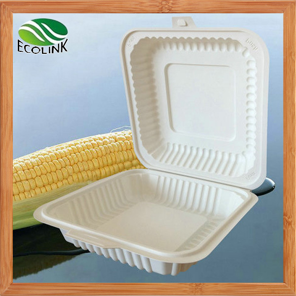 1200ml Disposable Biodegradable Tableware Lunch Box