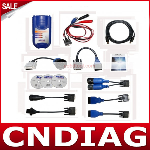Bluetooth Nexiq 125032 USB Link + Software Diesel Truck Interface and Software