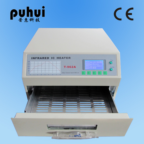 Puhui Infrared IC Heater T-962A, LED Reflow Oven, Wave Soldering Machine, IR Solder Station, Taian Puhui
