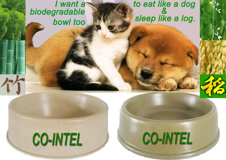 Biodegradable Pet Bowls