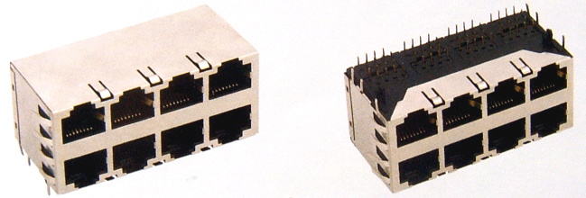 Network Connector -RJ45 (E-59-4X2) 