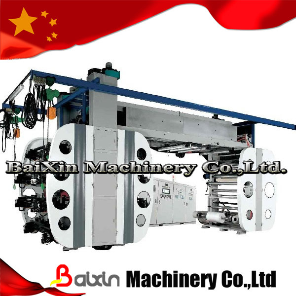 Top Quality 6 Colour High Speed Flexo Printing Machinery (CI flexo type)