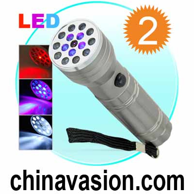 CSI 3-in-1 Super LED Flashlight + UV Light + Red Laser