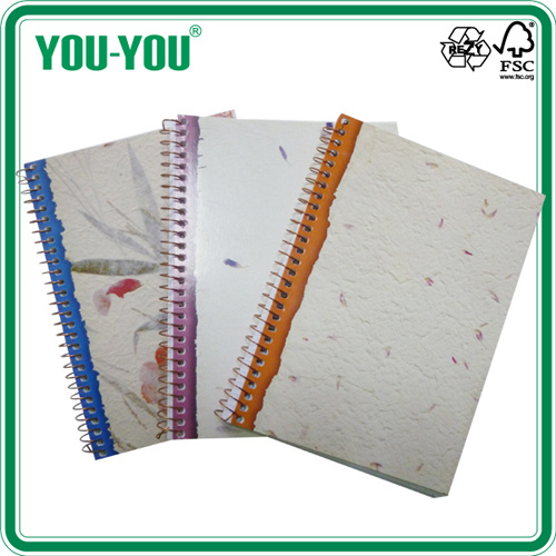 Single Spiral Notebook of A4-A7/Notebook with Pocket