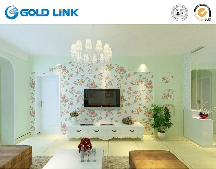 Classic Flower Style Wall Paper for Decoration