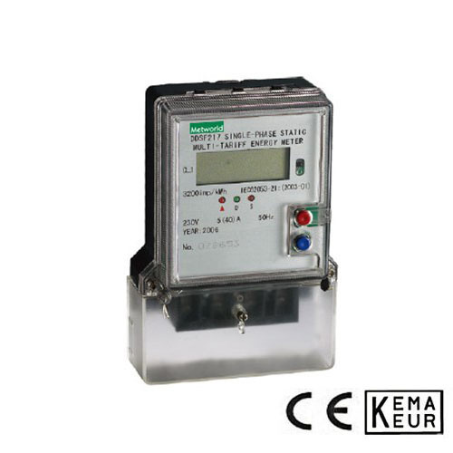 Single Phase Static Multirate Energy Meter Series