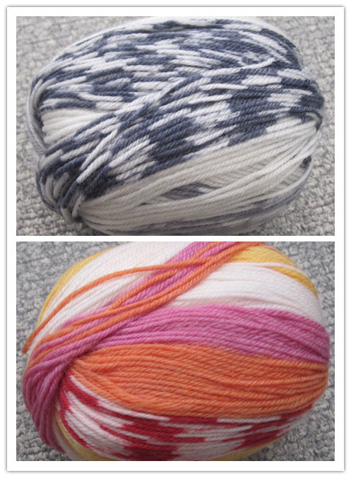 Jacquard Print Wool Yarn (0305-DR1004)