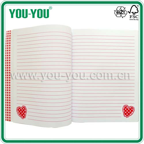 Nice Design Glued Notebook