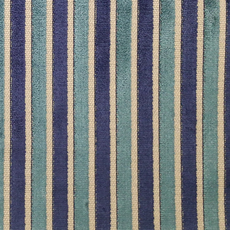 Stripe Cut Pile Velvet Sofa Fabric
