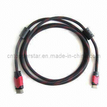 Mini HDMI to HDMI Cable with Ferrites Cores and 1.8m Cable Length