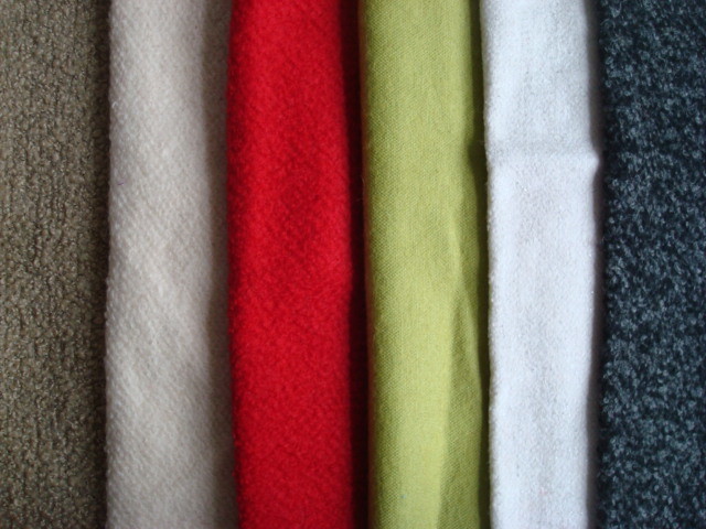 Wool Blenched Fabric