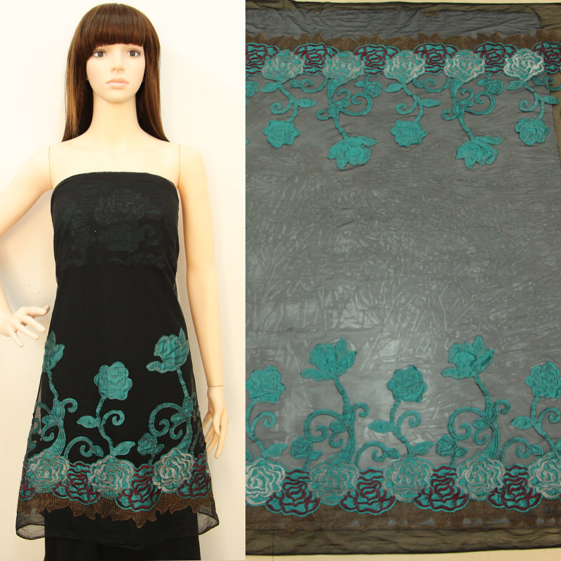 Chemical Lace Embroidery Skirt Fabric