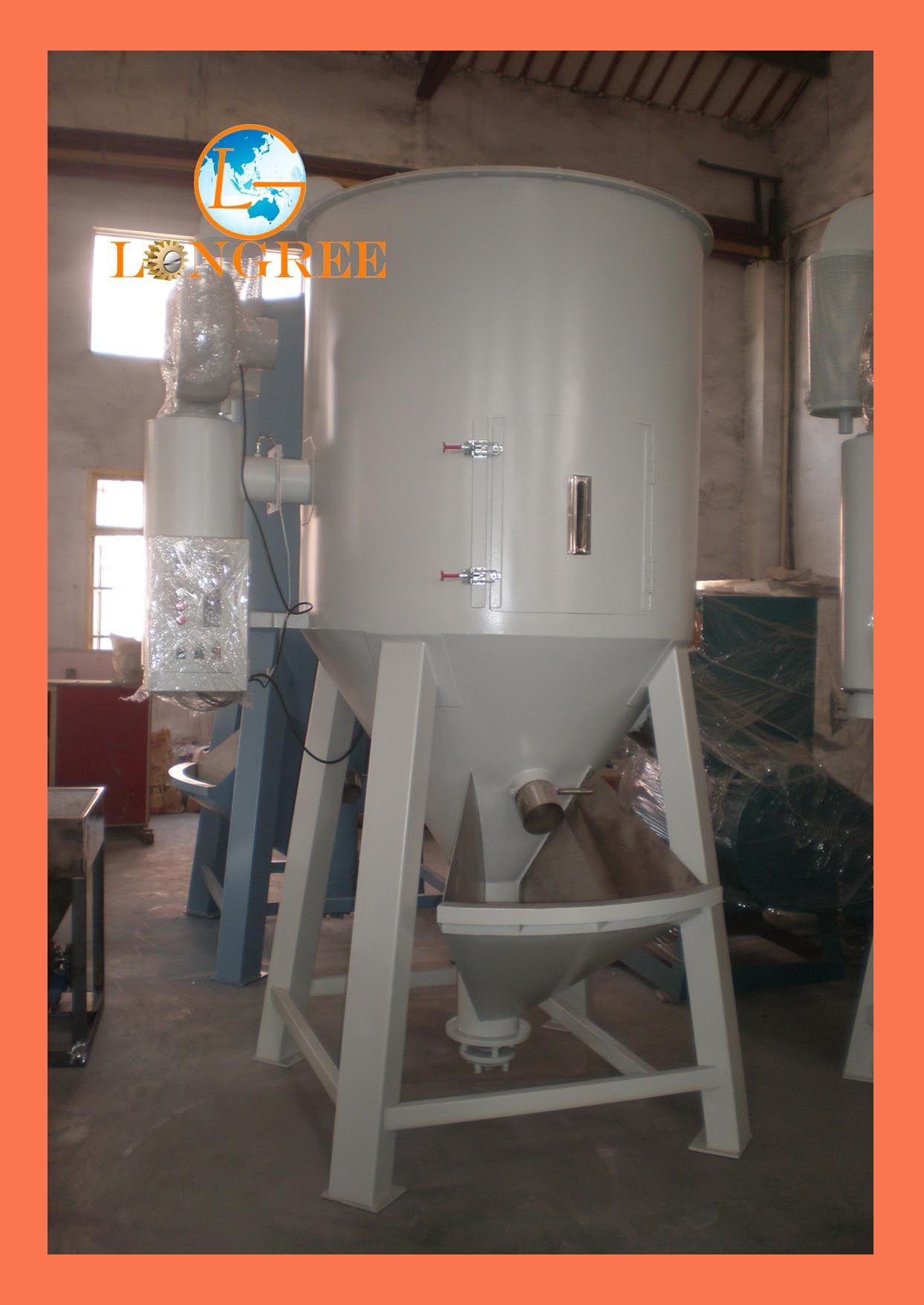 Plastic Granules Drying and Mixing Machine (MD)