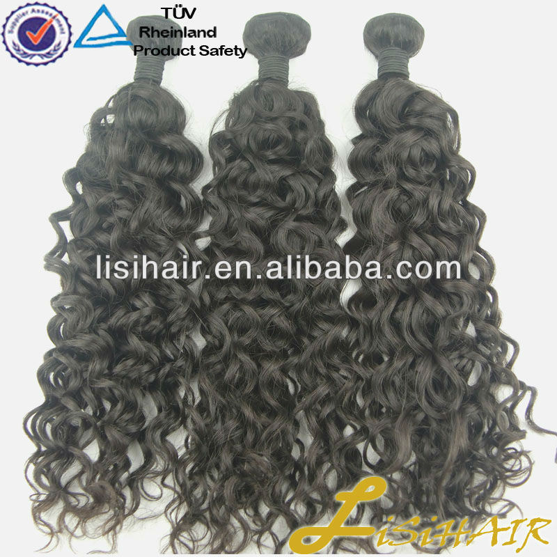 6A Tangle Free Natural Virgin Peruvian Curly Hair