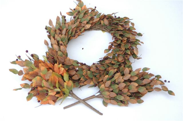 Artificial Wreath And Bunches Made Of Polyester