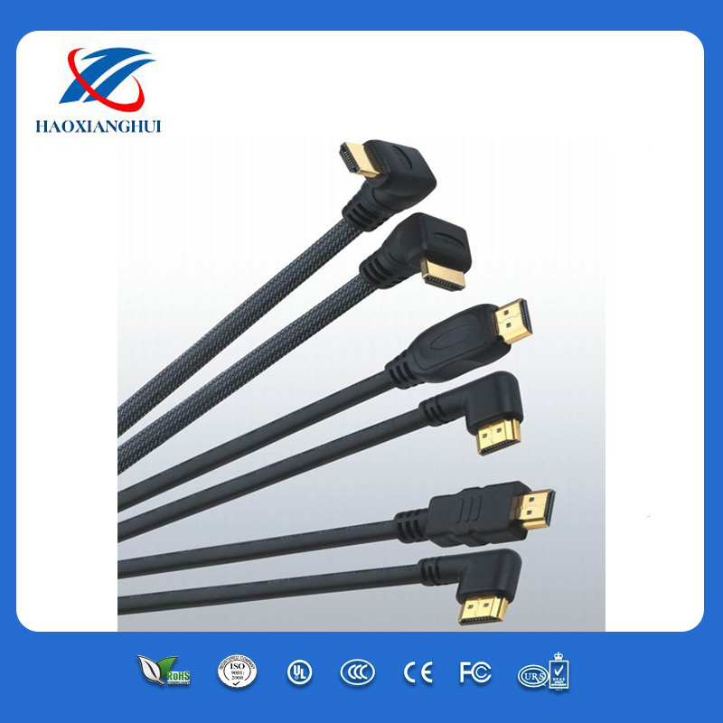 1.3V/1.4V/2.0 HDMI Computer Cable with Black Color