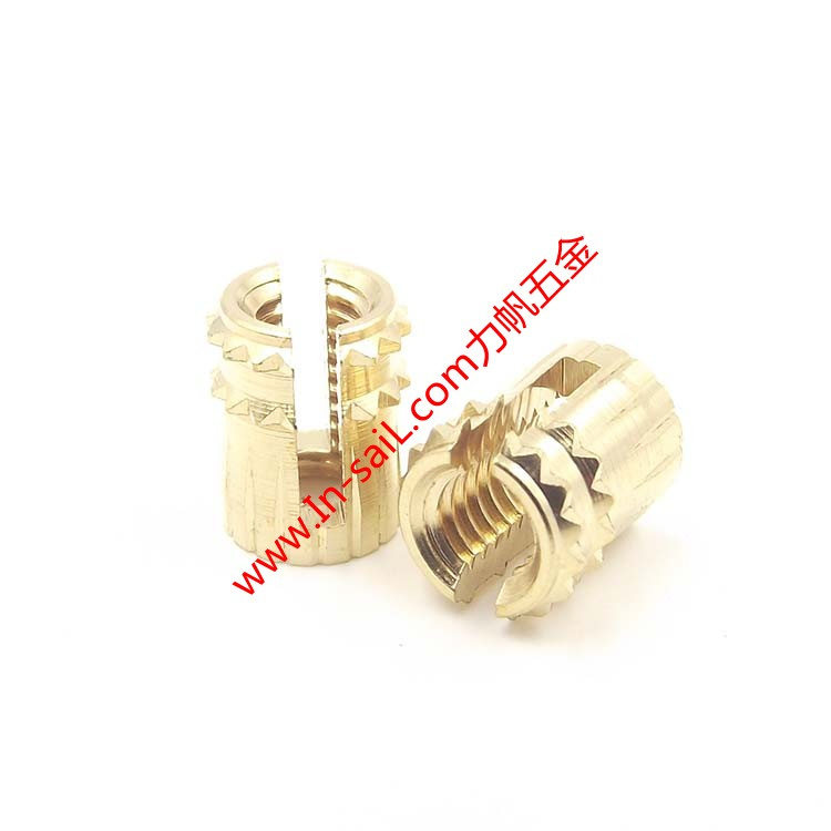 Expansion Knurl Brass Threaded Insert Nut