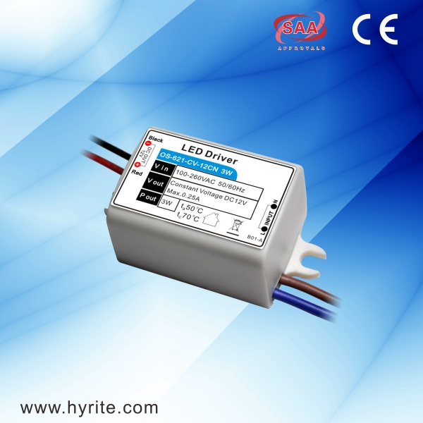 Constant Current 700mA 3W PWM LED Power Supply for LED Lighting
