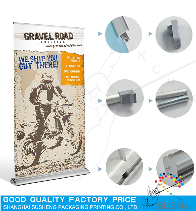 Economic Roll up Stand with Vary Graphics