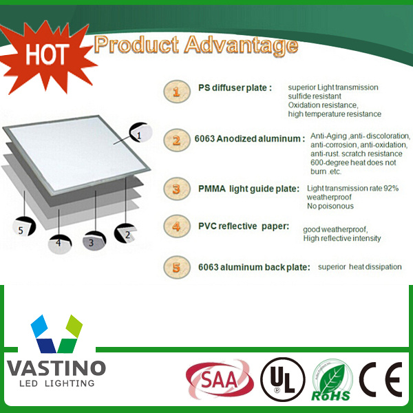 Dimmerable Color Temperature and Brightness Adjustable LED Panel Light