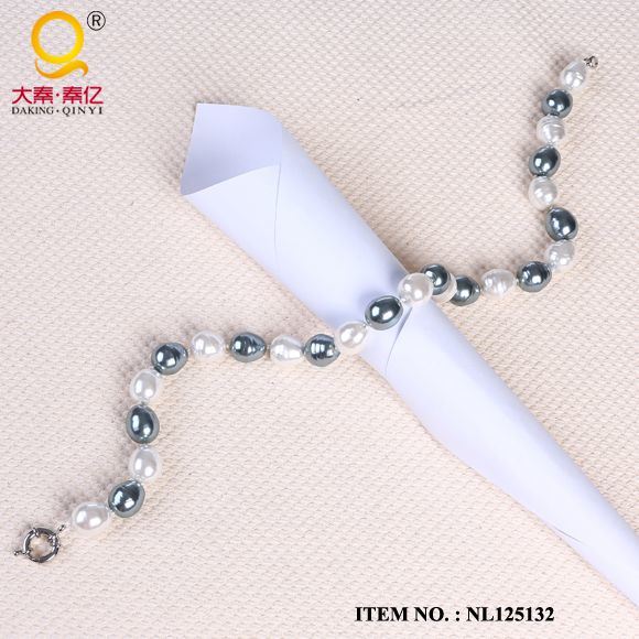 Shell Pearl Necklace Jewellery (NL125132)