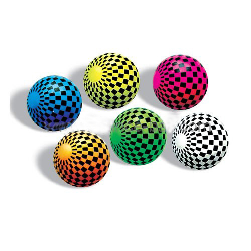 High Quality Printed Rubber Bouncy Ball for Children's Toy