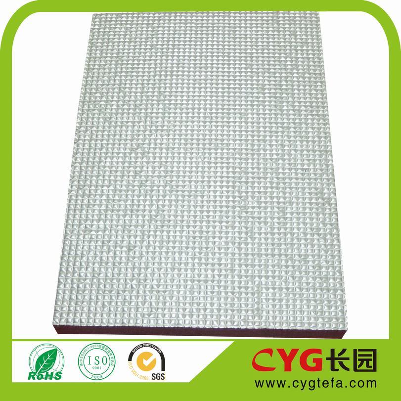 Closed Cell Heat Insulation Resistant Foam with Aluminium Foil