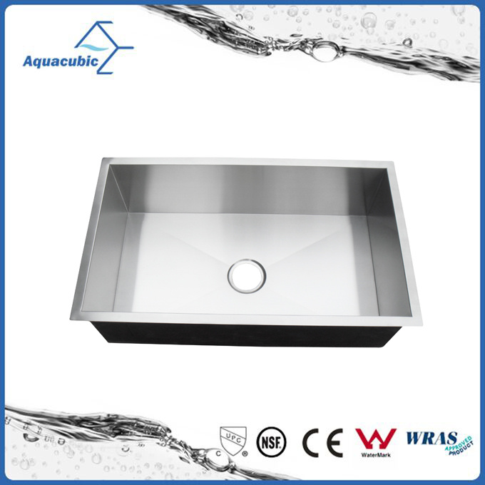 Hot-Selling Stainless Steel Luxury Hand Made Sink (AS3319S)