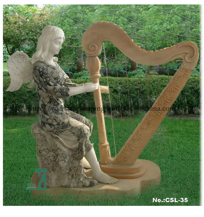 Granite, Marble Carving Sculpture. Character Figure Statues (YKCSL-14)