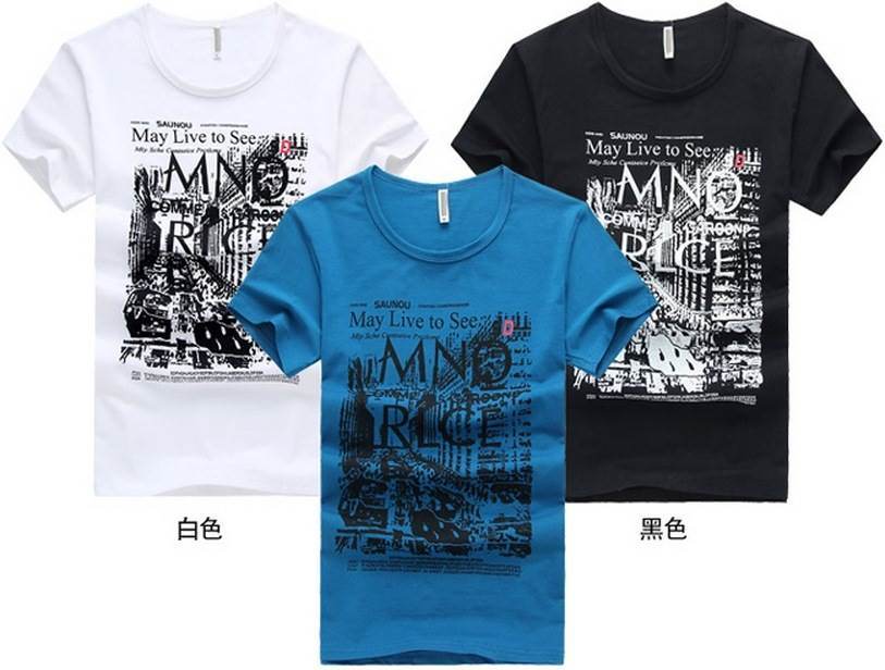 T-Shirt for Man 2015 Fashion Printer