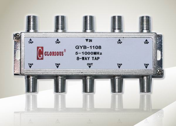 CATV Tap 8-Way (GYB-1108)