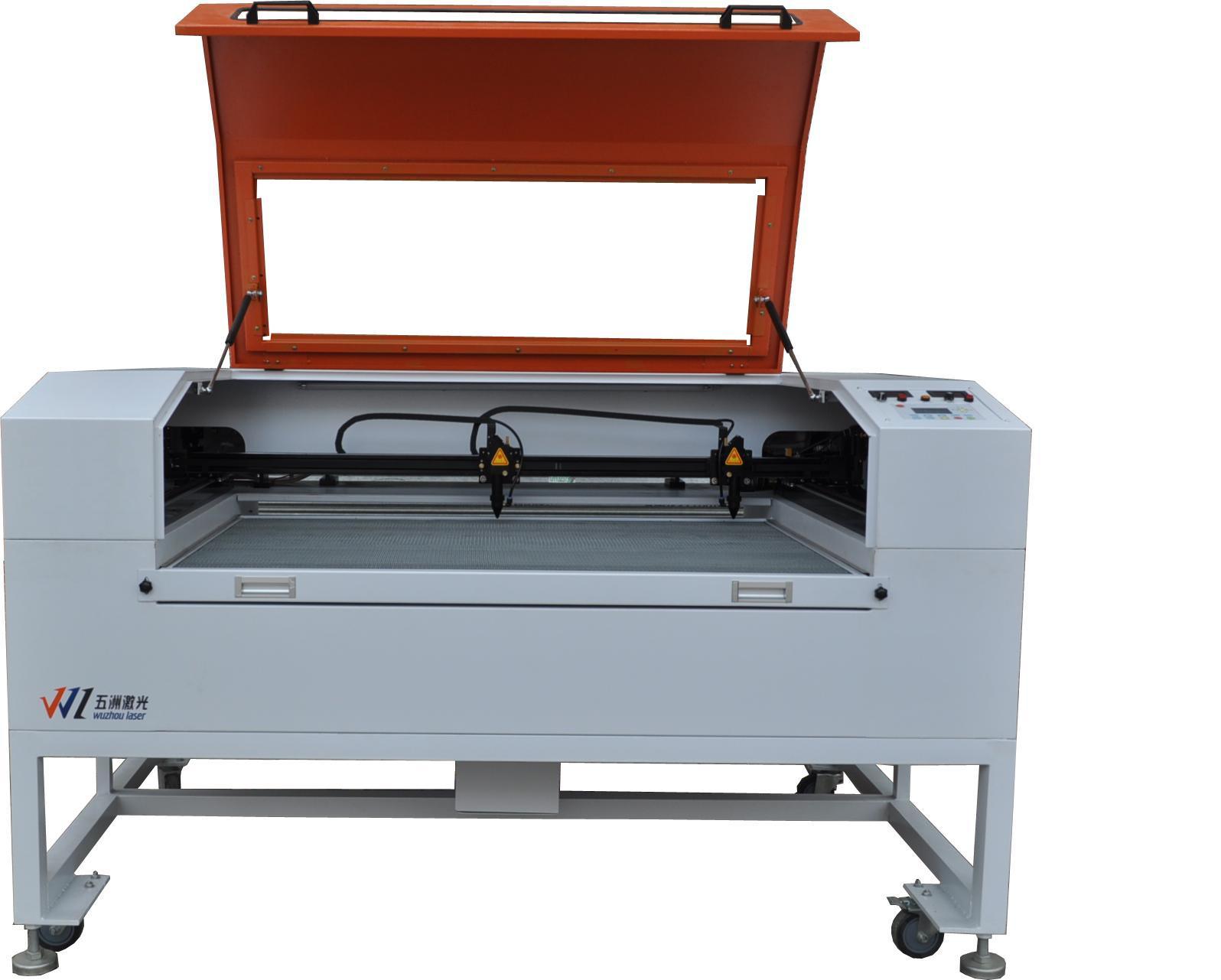 Fabric Leather Laser Cutting / Engraving Machine (WZ12080D)