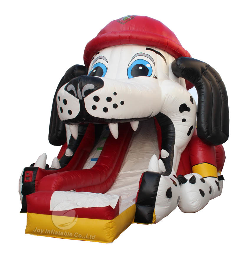 Inflatable Fire Dog Slide (T3-306)
