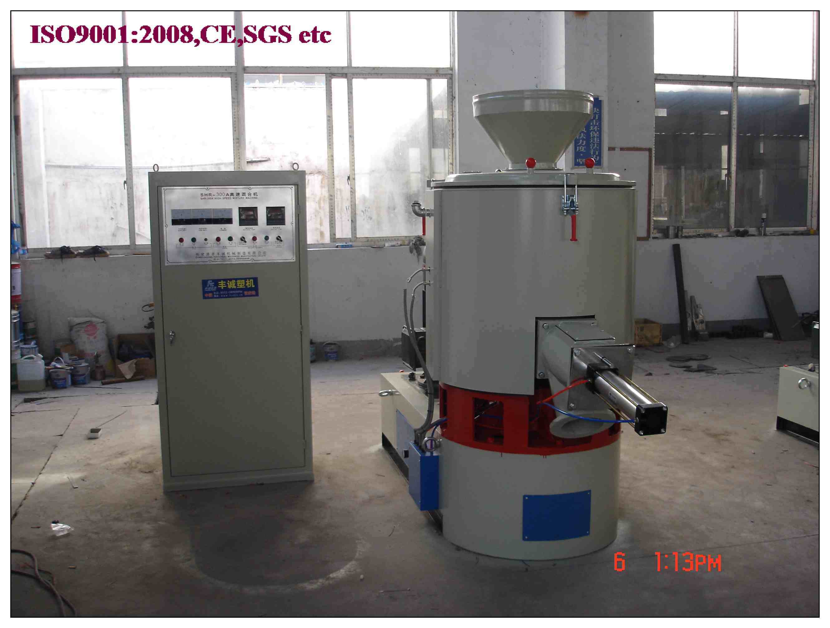 Hot Mixing Machinery for Plastic Extruder