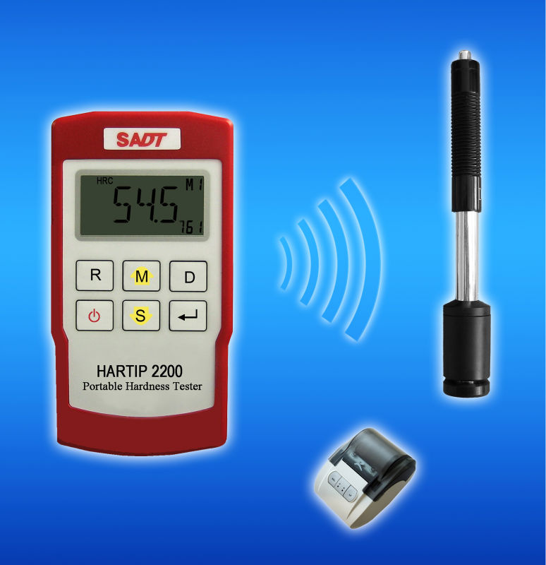 R/F Wireless Probe Hardness Tester